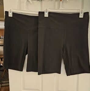 Athleta Elation Ultra High Rise 9" Shorts (2 pair)